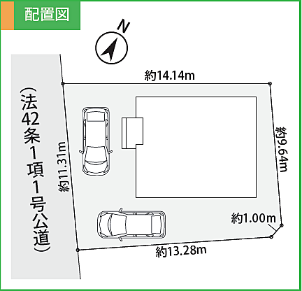 配置図です♪