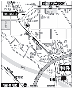 ※現地案内図