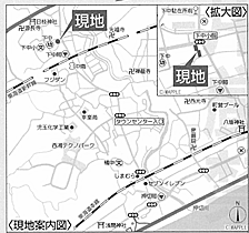 ※現地案内図