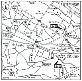 ※現地案内図
