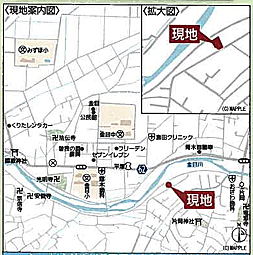※現地案内図