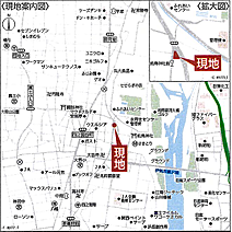 ※現地案内図