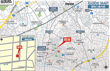 ※現地案内図