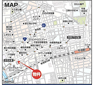 ※現地案内図
