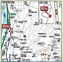 ※現地案内図