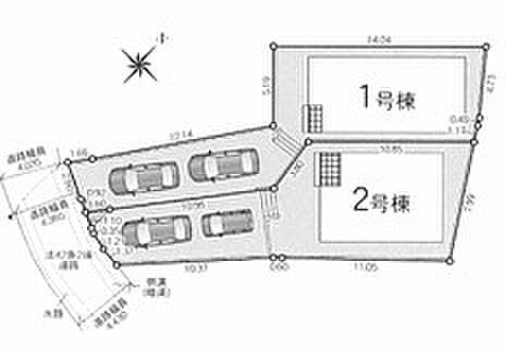 区画図です