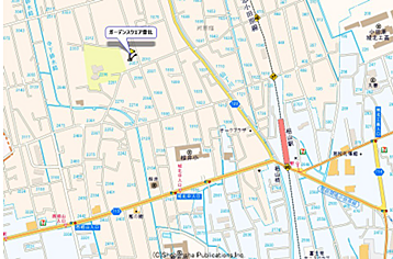 ※現地案内図