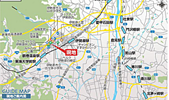 ※現地案内図