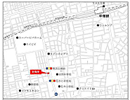 地図を拡大表示