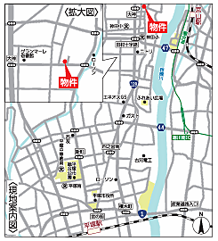 ※現地案内図