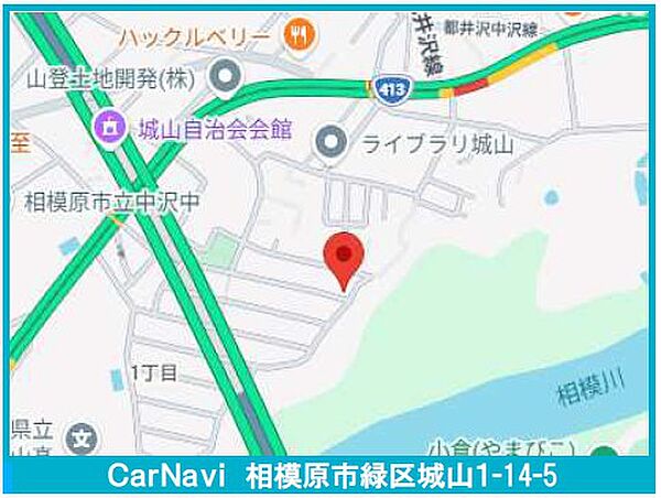地図を拡大表示