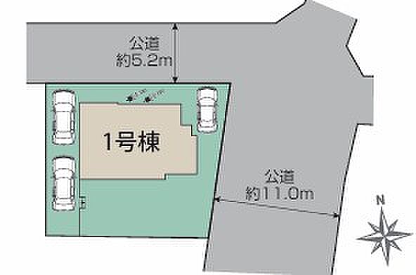 区画図です