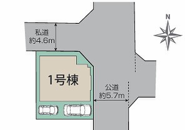 区画図です