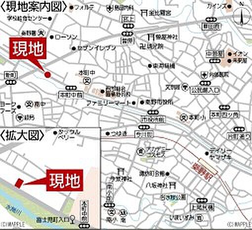 周辺環境です