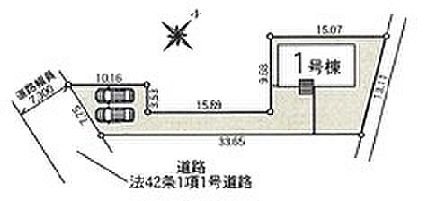区画図です
