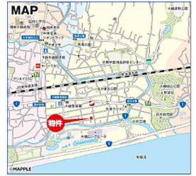 ※現地案内図
