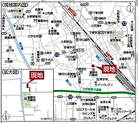 ※現地案内図