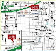 地図を拡大表示