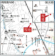 ※現地案内図