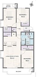 リバーハイツ壱号棟 リノベ済 中古マンション