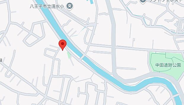 現地案内図です。