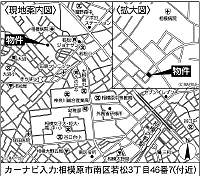 現地案内図です。周辺環境の参考にしてください。