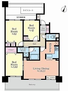 間取り：間取り図と現況が異なる場合は、現況を優先とさせて頂きます。