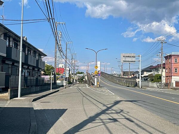 前面道路