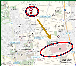 ※現地案内図
