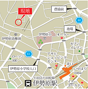 ※現地案内図