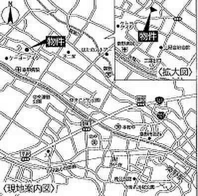 ※現地案内図