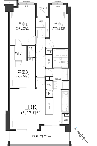 間取り：314002452258