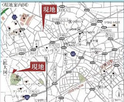 ※現地案内図です。