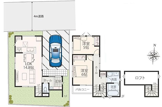 図面と現況が異なる場合は現況優先となります。