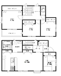 ※間取り図と現況が異なる場合には、現況を優先とさせていただきます。