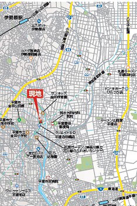 ※現地案内図です。