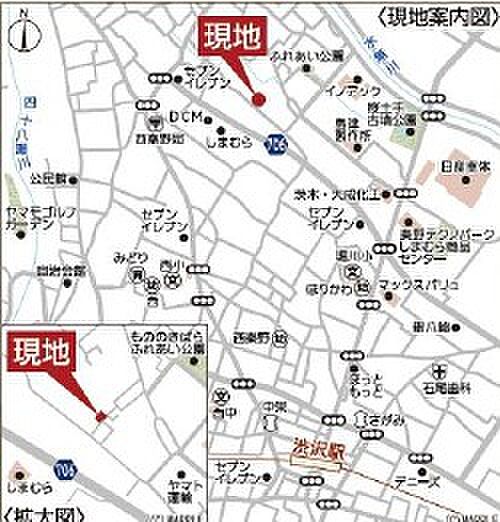 ※現地案内図です。