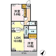 鶴川駅より徒歩5分 2階 築1年7ヶ月の賃貸物件