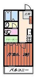 ジョイオブライフ鶴川 1Kの間取図画像