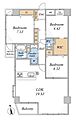 コスモ市川南3階3,080万円
