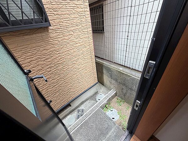 キッチン後ろ勝手口