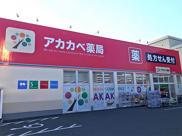 ドラッグアカカベ 山之上店（841m）