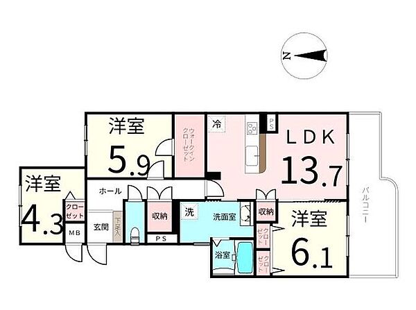 間取り：304000326388