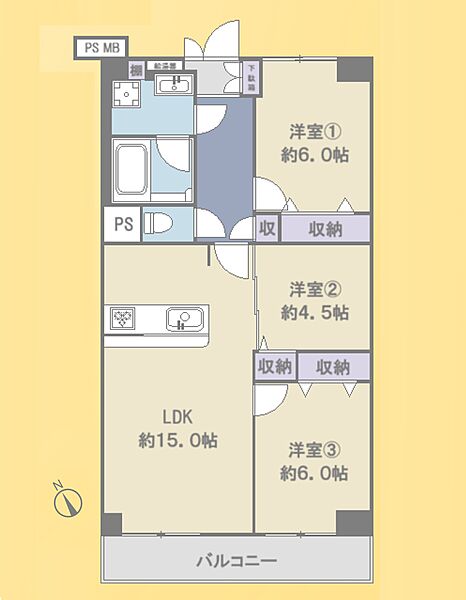 間取り：313004663386