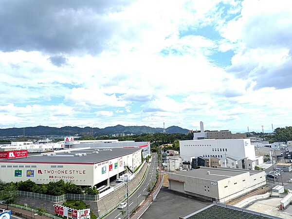 南側側バルコニー眺望