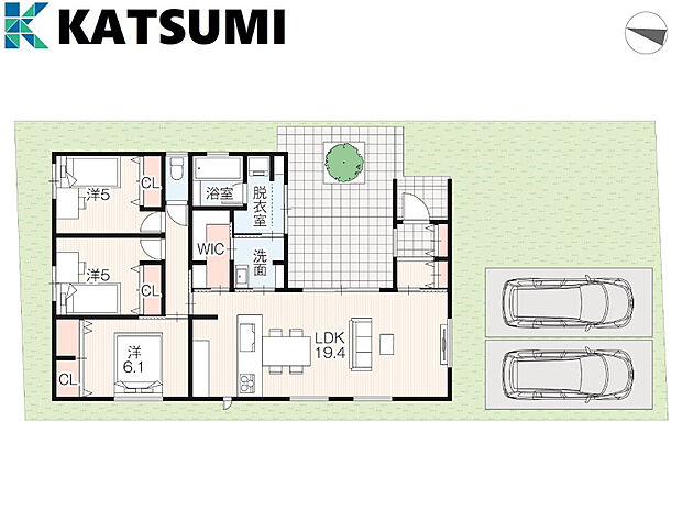 【間取り図】デザイナーズハウス稲美町野寺