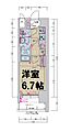 プレサンス谷町九丁目ディセオ13階7.2万円