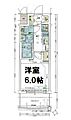 エステムコート難波サウスプレイス6ラグジー13階6.3万円