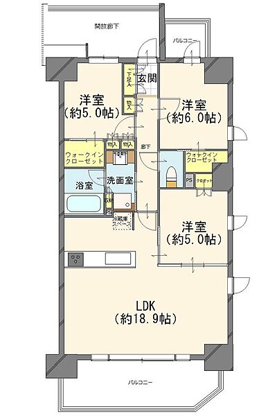間取り：309000097259