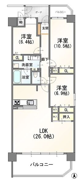 間取り：309000101564